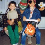 Ray as Ninja Turtle for Halloween